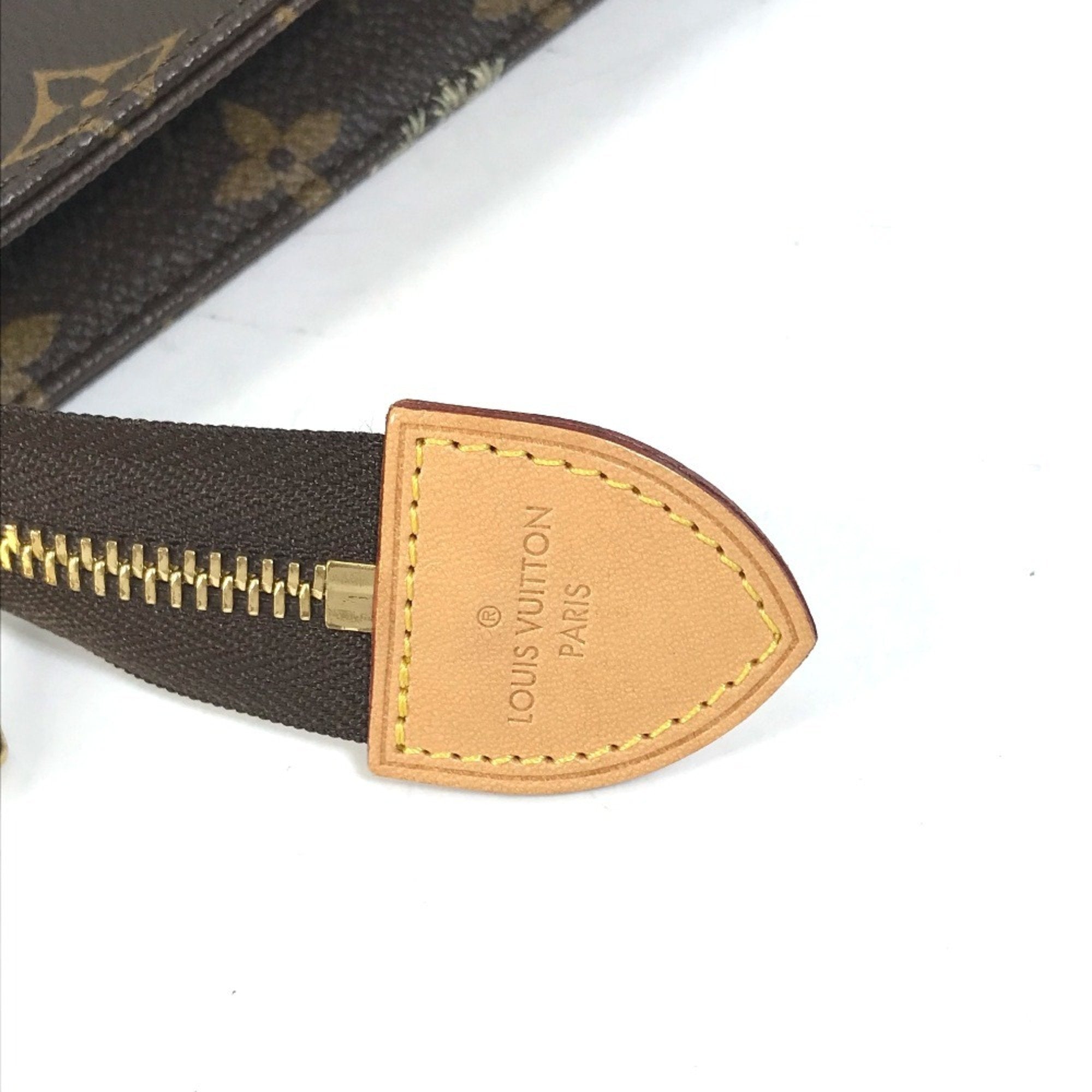 Louis Vuitton Brown Monogram Clutch Bag Pochette
