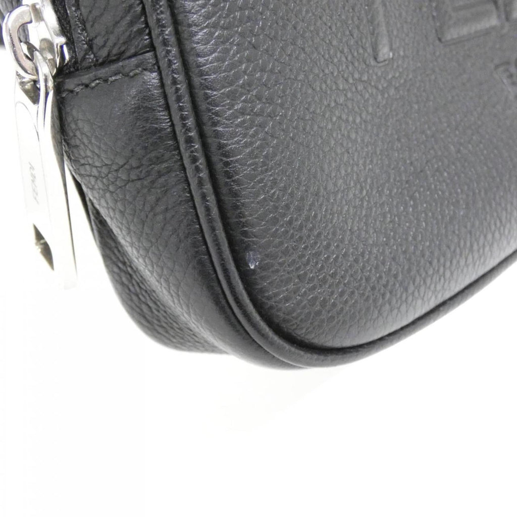 Fendi Black Leather Fanny Pack