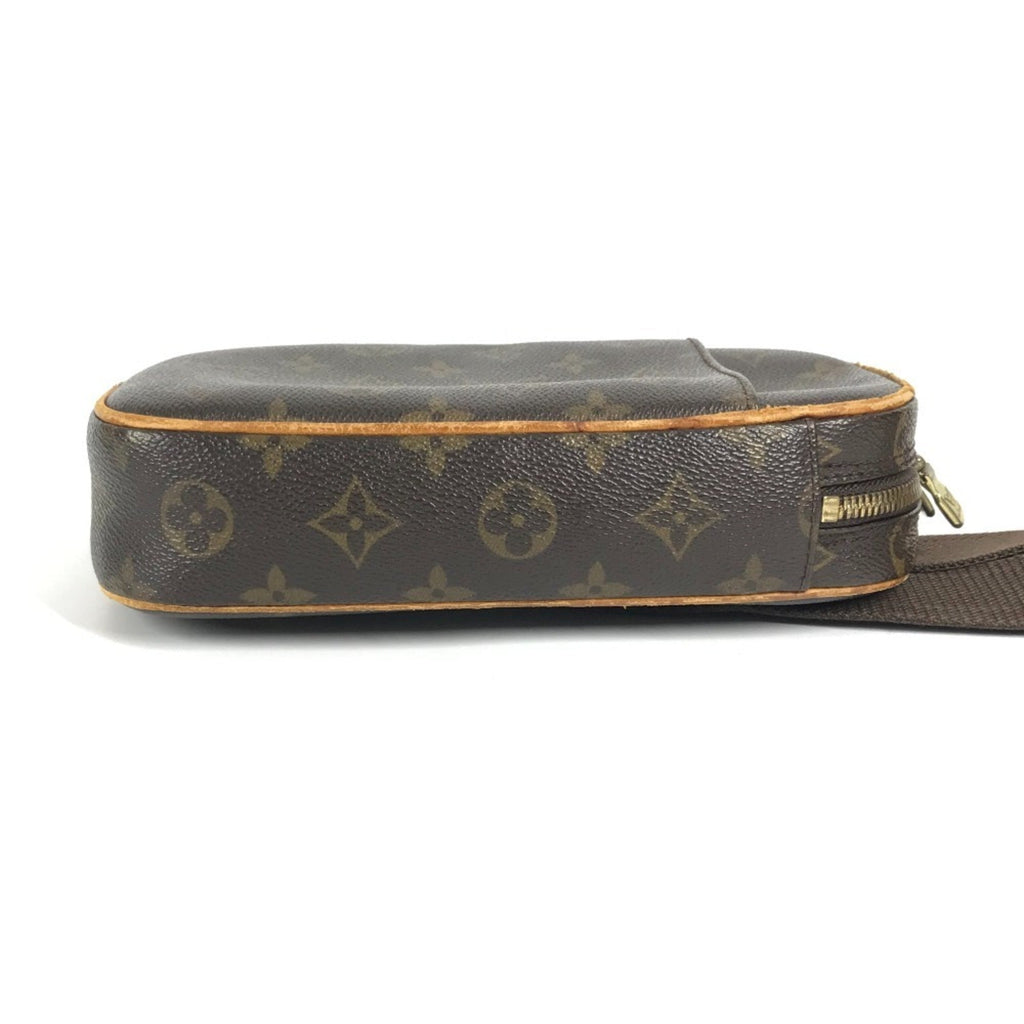 Louis Vuitton Brown Monogram Pochette Shoulder Bag Sling Bag