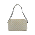 Louis Vuitton Silver Canvas Shoulder Bag