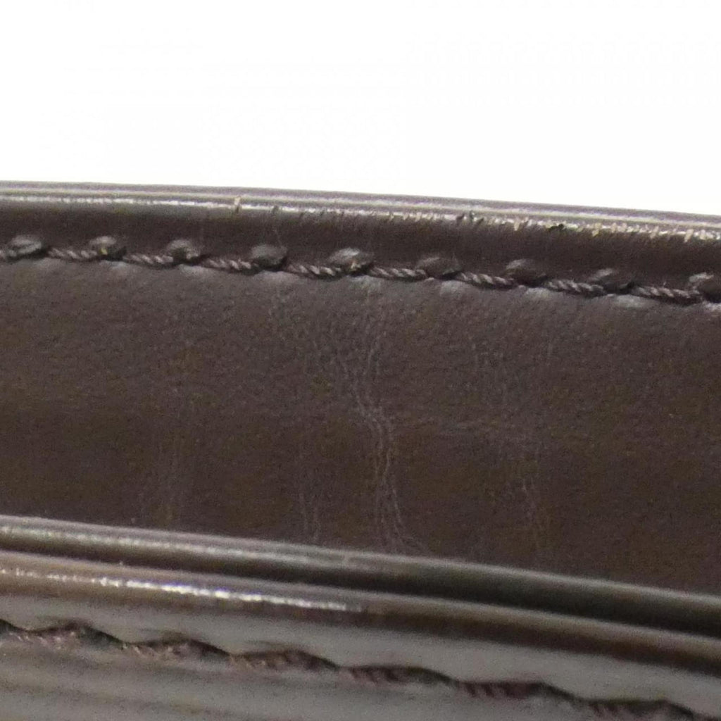 Louis Vuitton Mocha Leather Shoulder Bag