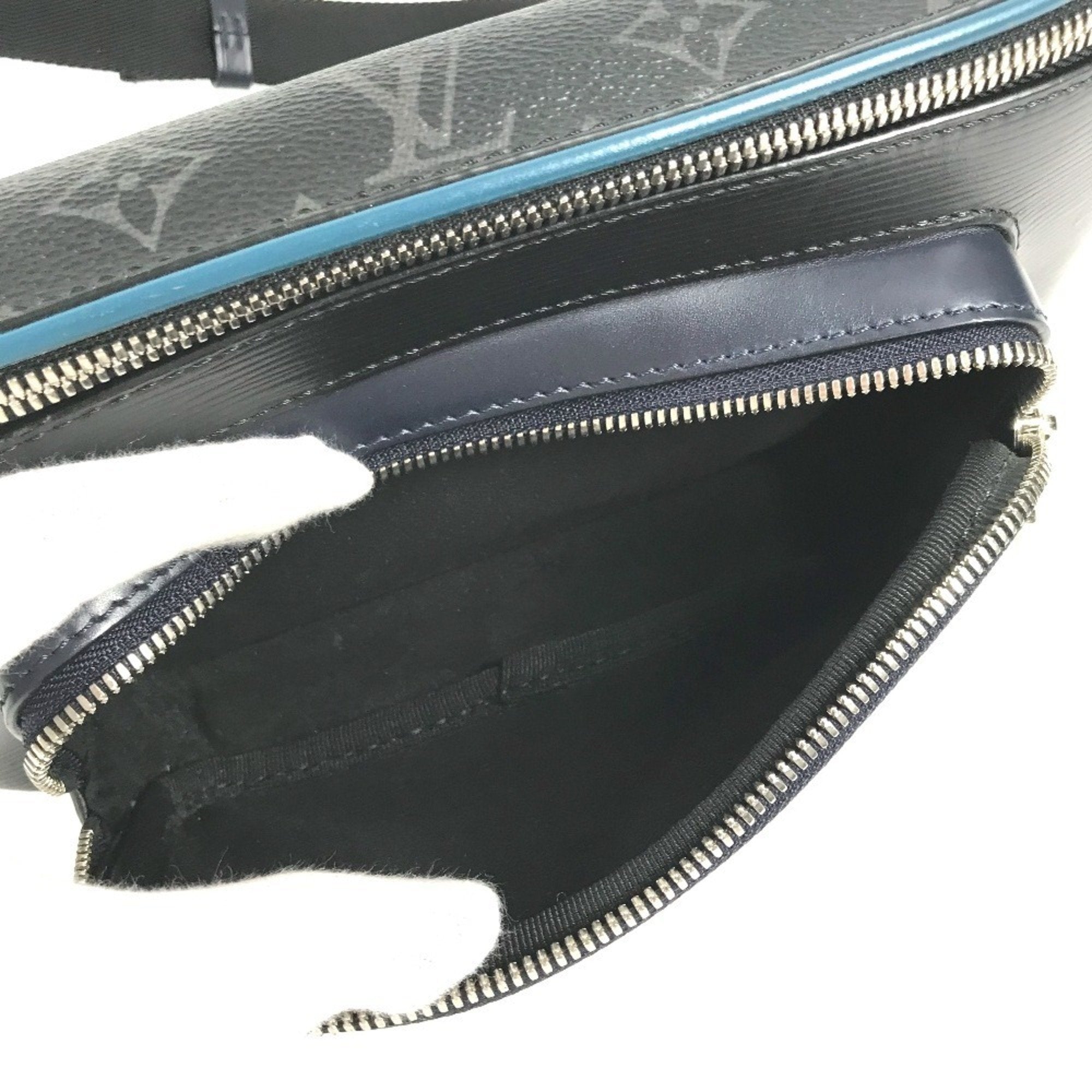 Louis Vuitton Blue Monogram Eclipse Navy Monogram Eclipse Epi Leather Fanny Pack Shoulder Bag