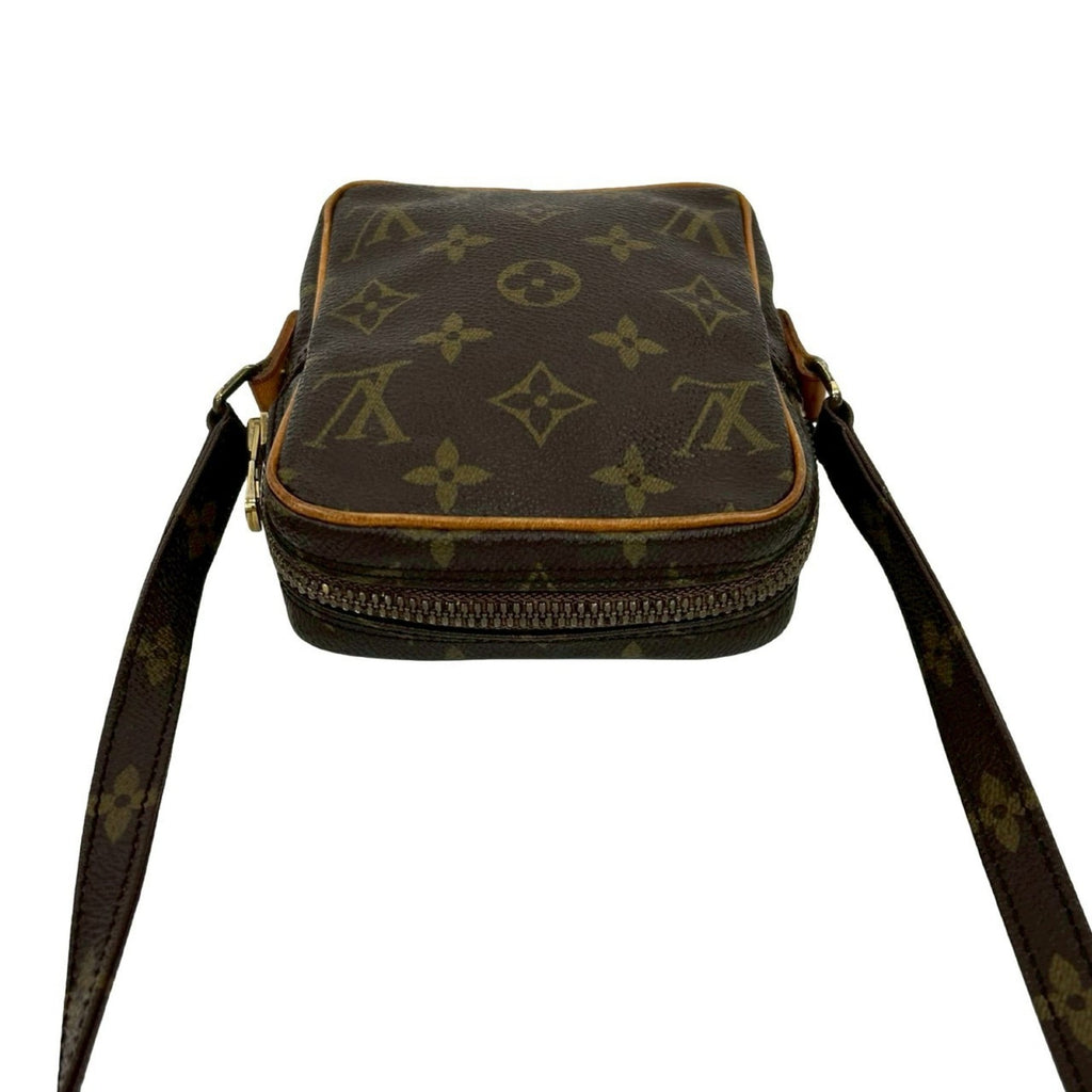 Louis Vuitton Brown Leather Pvc Pochette Shoulder Bag