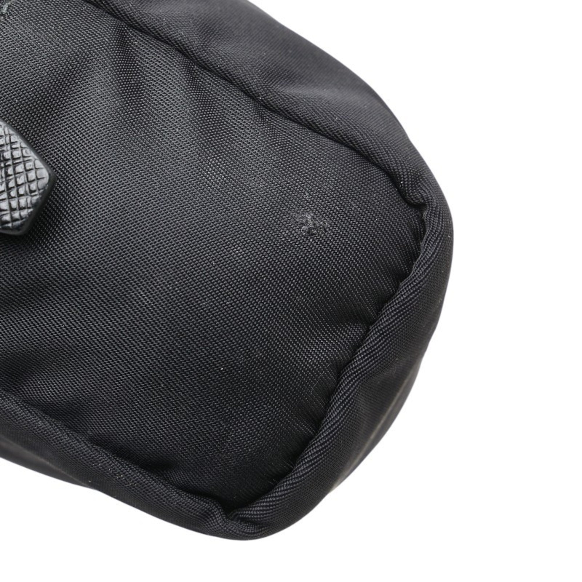 Prada Black Nylon Pouch