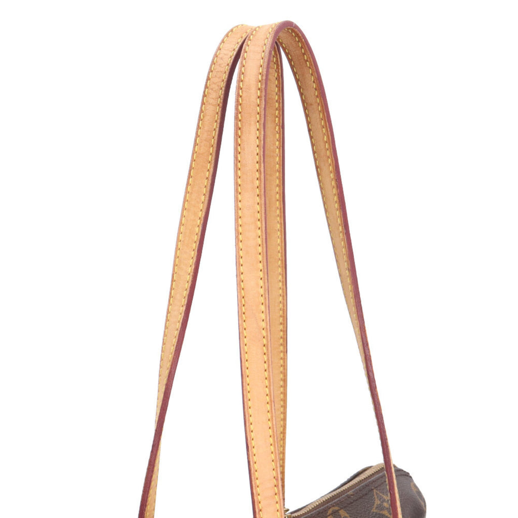 Louis Vuitton Brown Monogram Canvas Shoulder Bag