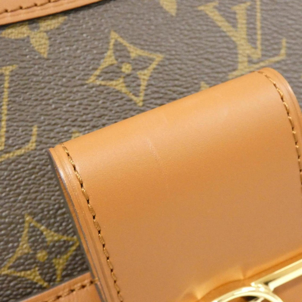 Louis Vuitton Monogram Marron Coated Canvas Shoulder Bag
