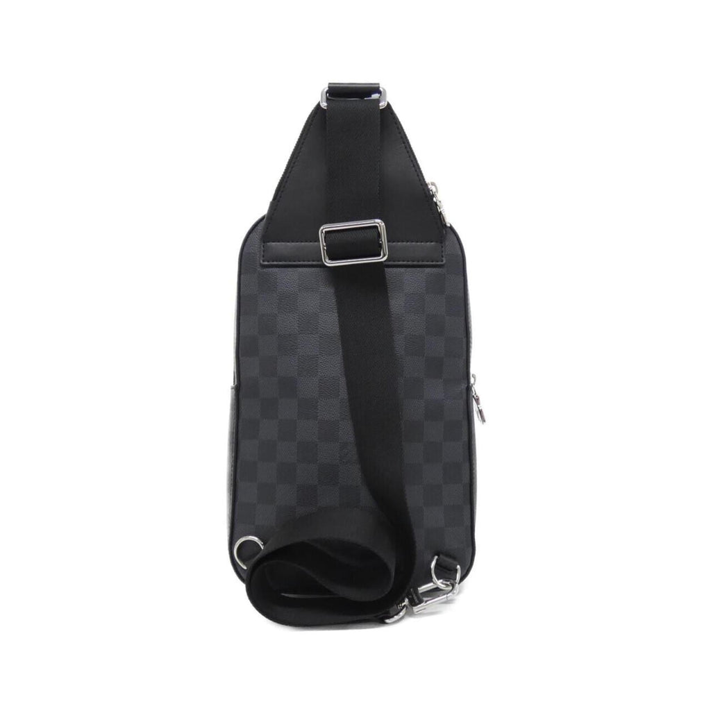 Louis Vuitton Graphite Coated Canvas Shoulder Bag