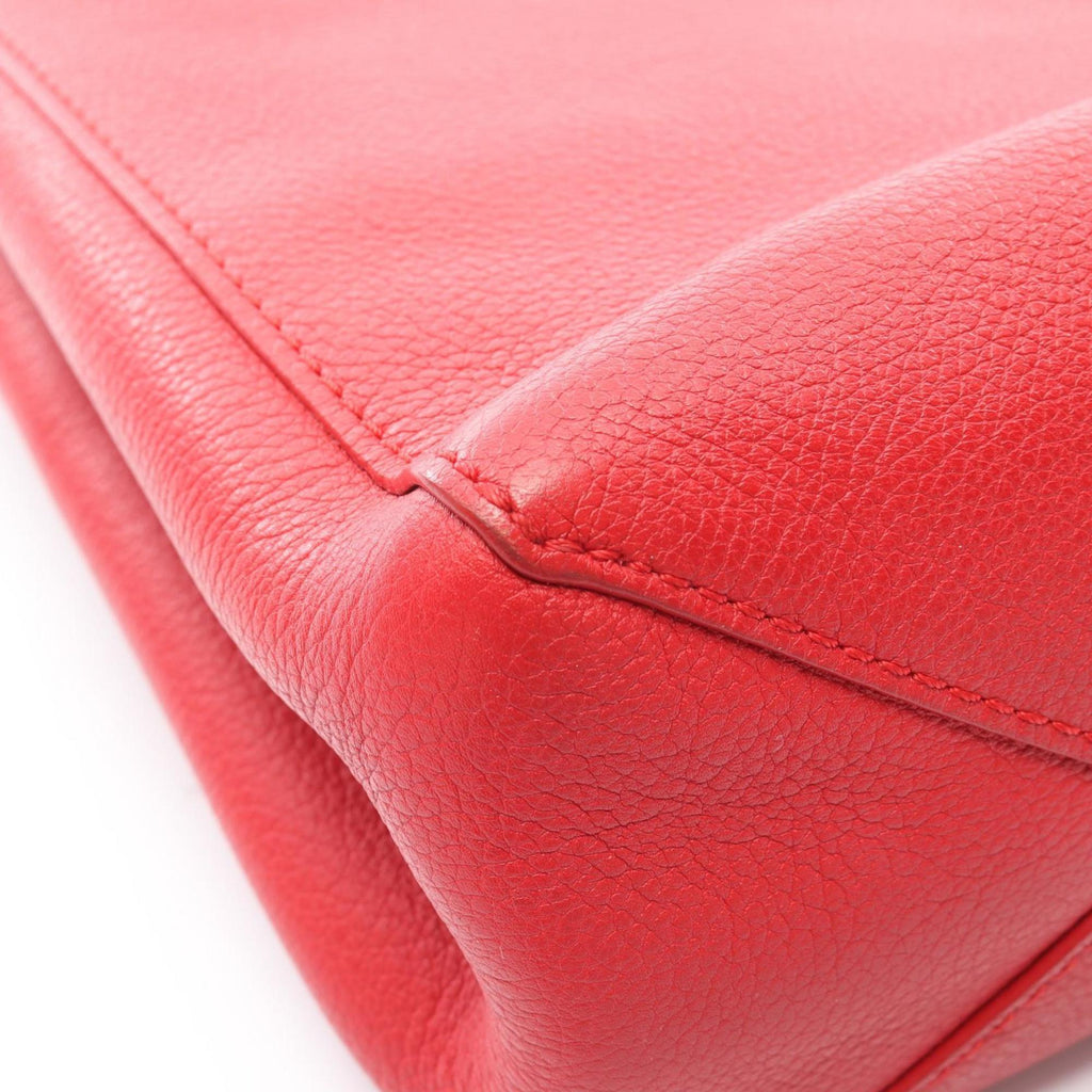 Louis Vuitton Red Color Ruby Leather Handbag