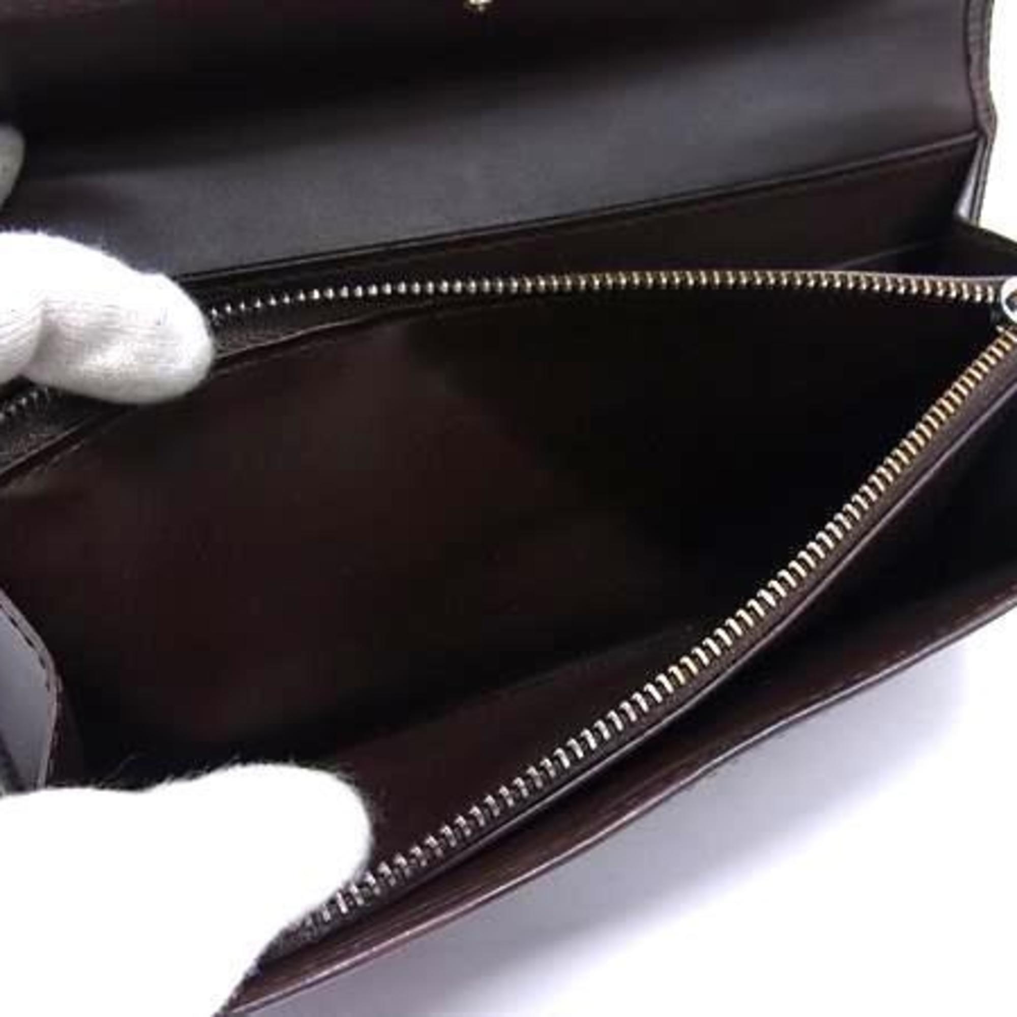 Louis Vuitton Epi Brown Epi Leather Long Wallet