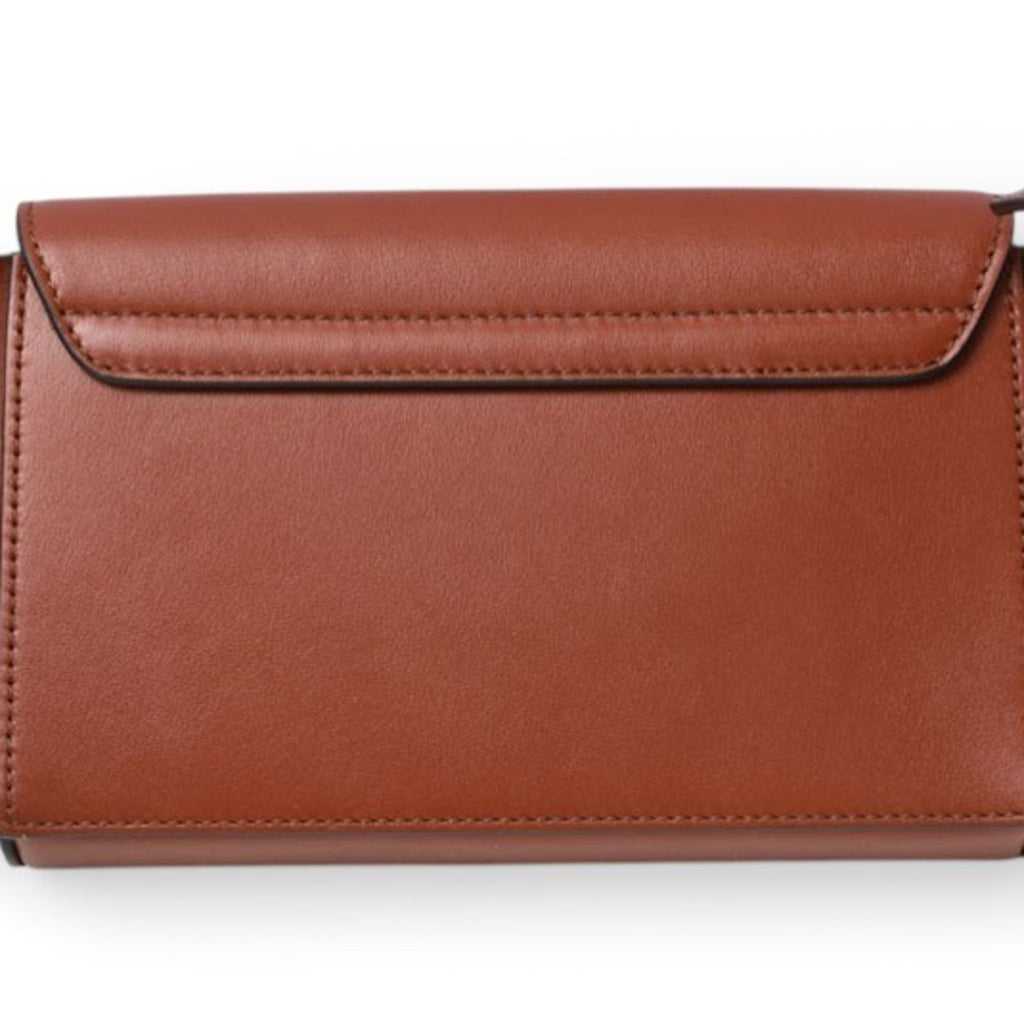 Chloé Brown Leather Fanny Pack Shoulder Bag Sling Bag (Pre-Owned)
