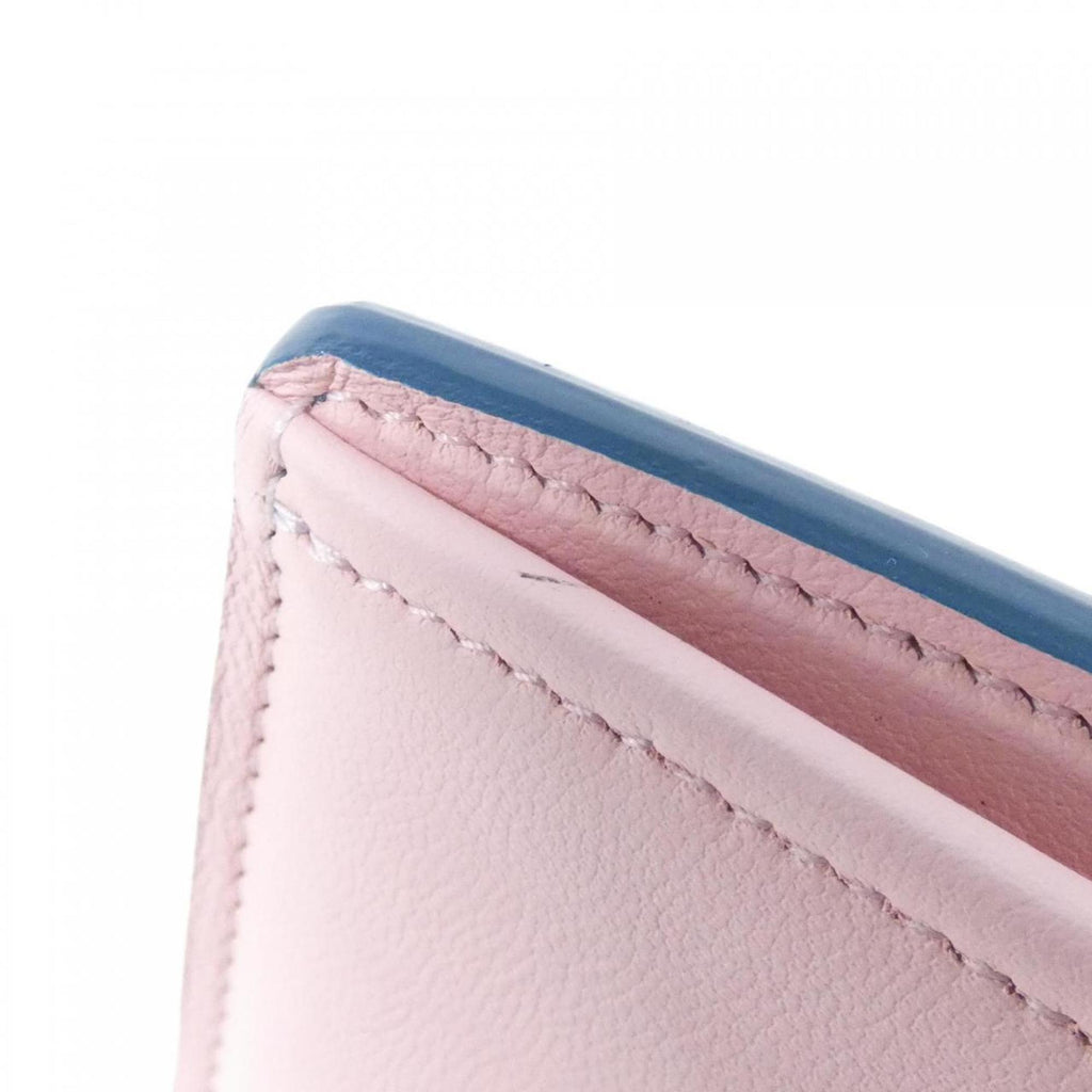 Louis Vuitton Blue Leather Long Wallet
