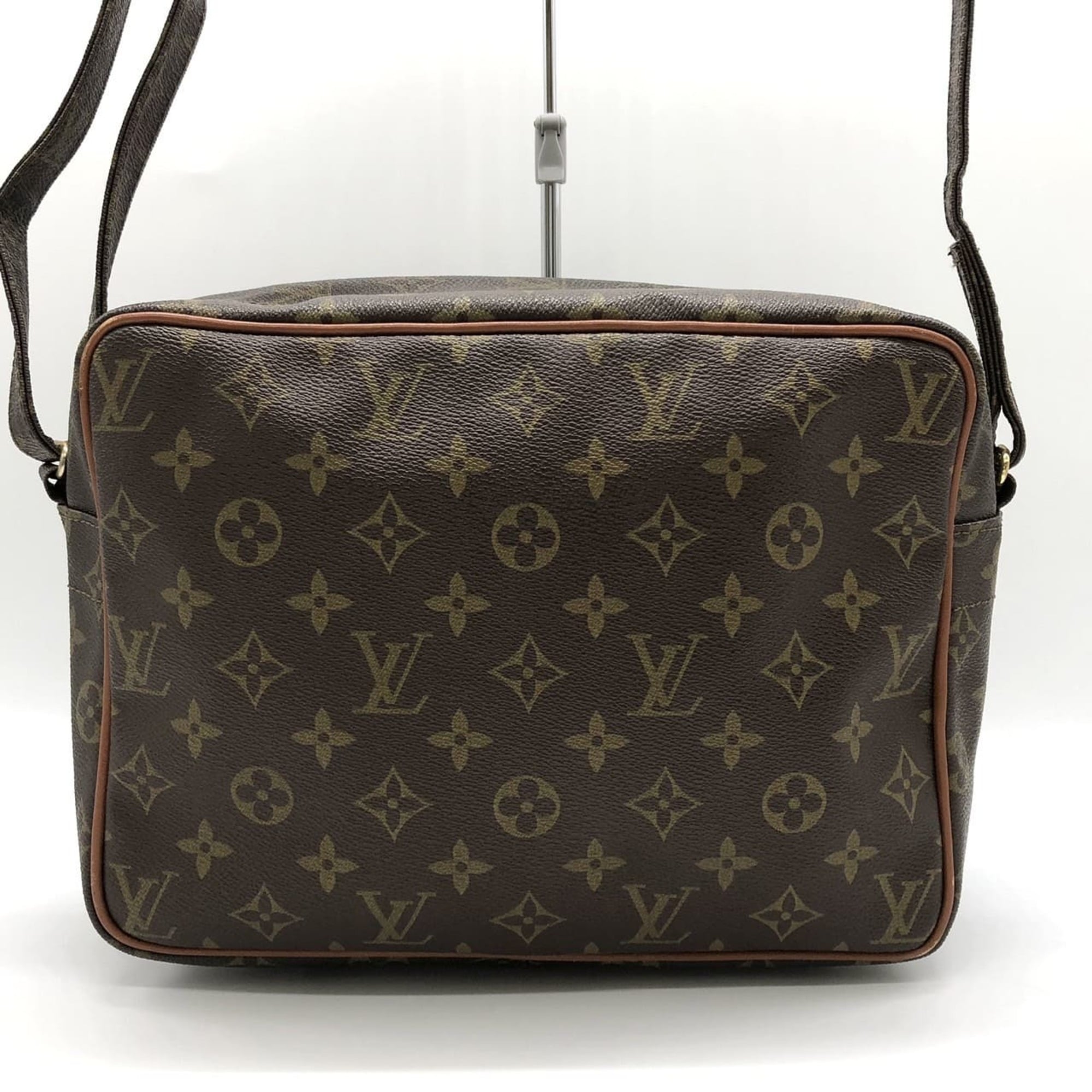 Louis Vuitton Brown Monogram Canvas Shoulder Bag