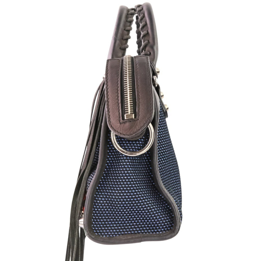 Balenciaga Dark Brown Navy Orange Hand