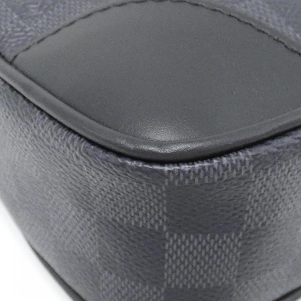 Louis Vuitton Graphite Coated Canvas Handbag