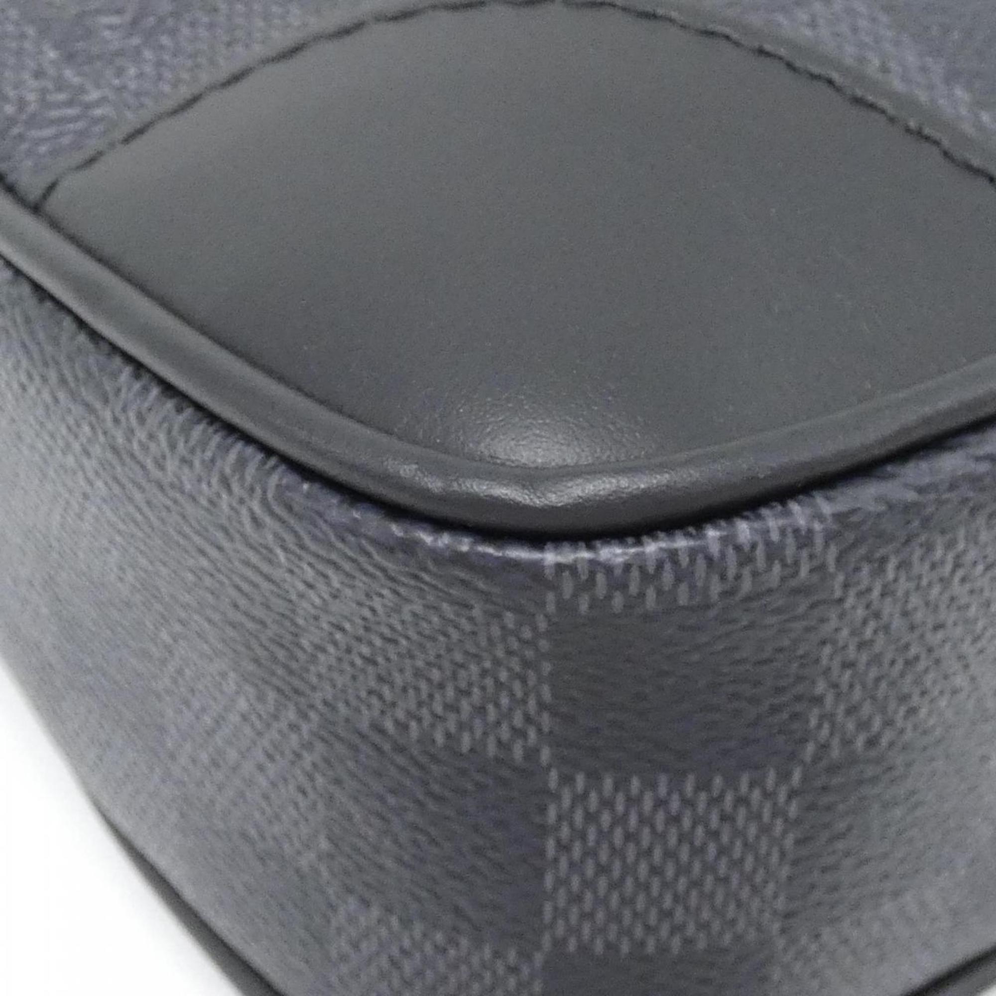 Louis Vuitton Graphite Coated Canvas Handbag