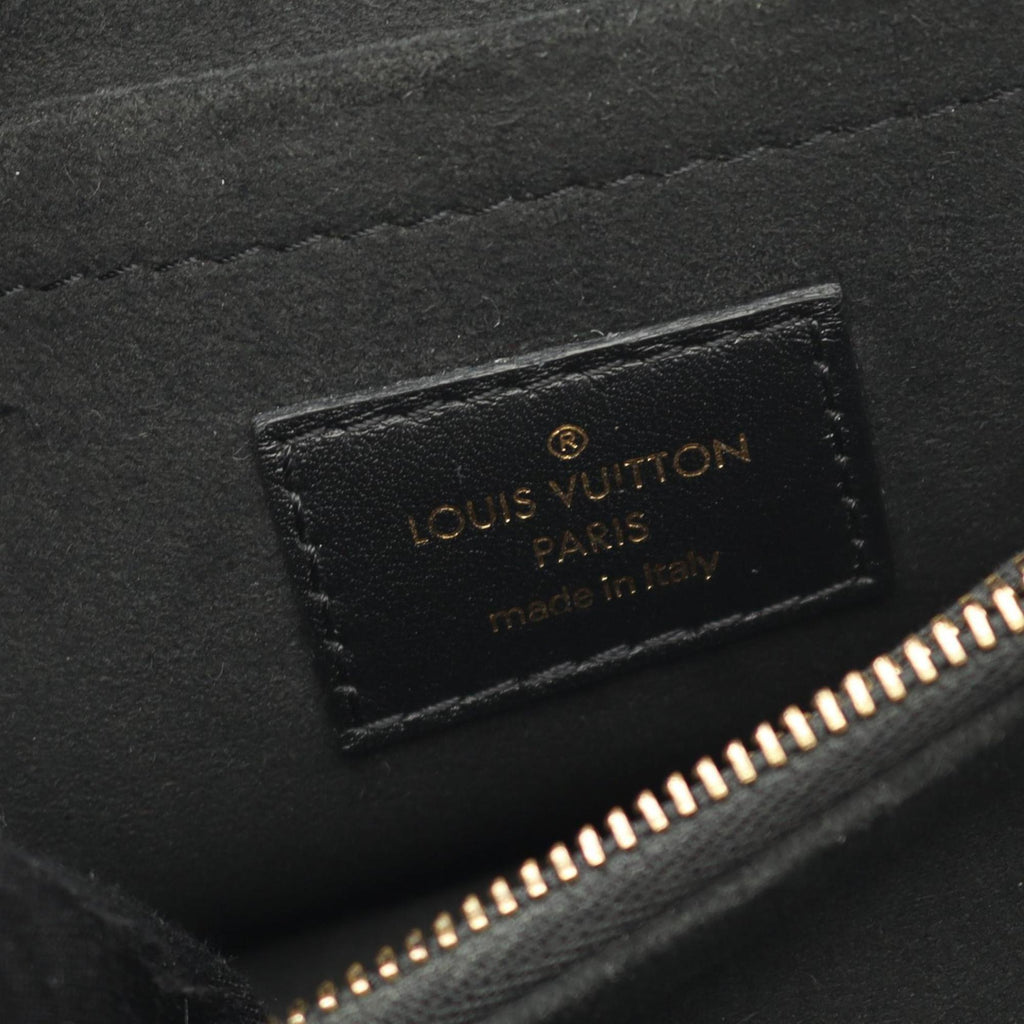 Louis Vuitton Black Noir Leather Handbag