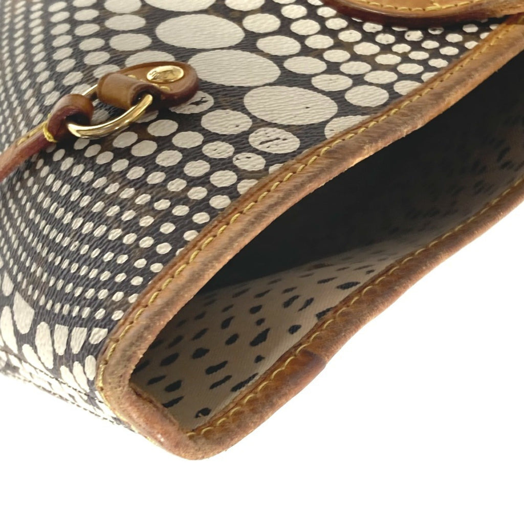 Louis Vuitton Brown Monogram White Monogram Shoulder Bag Tote Bag