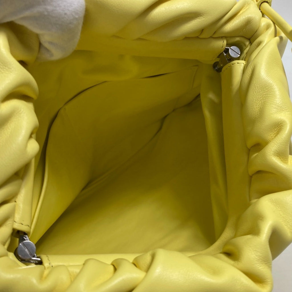 Bottega Veneta Yellow Leather Shoulder Bag
