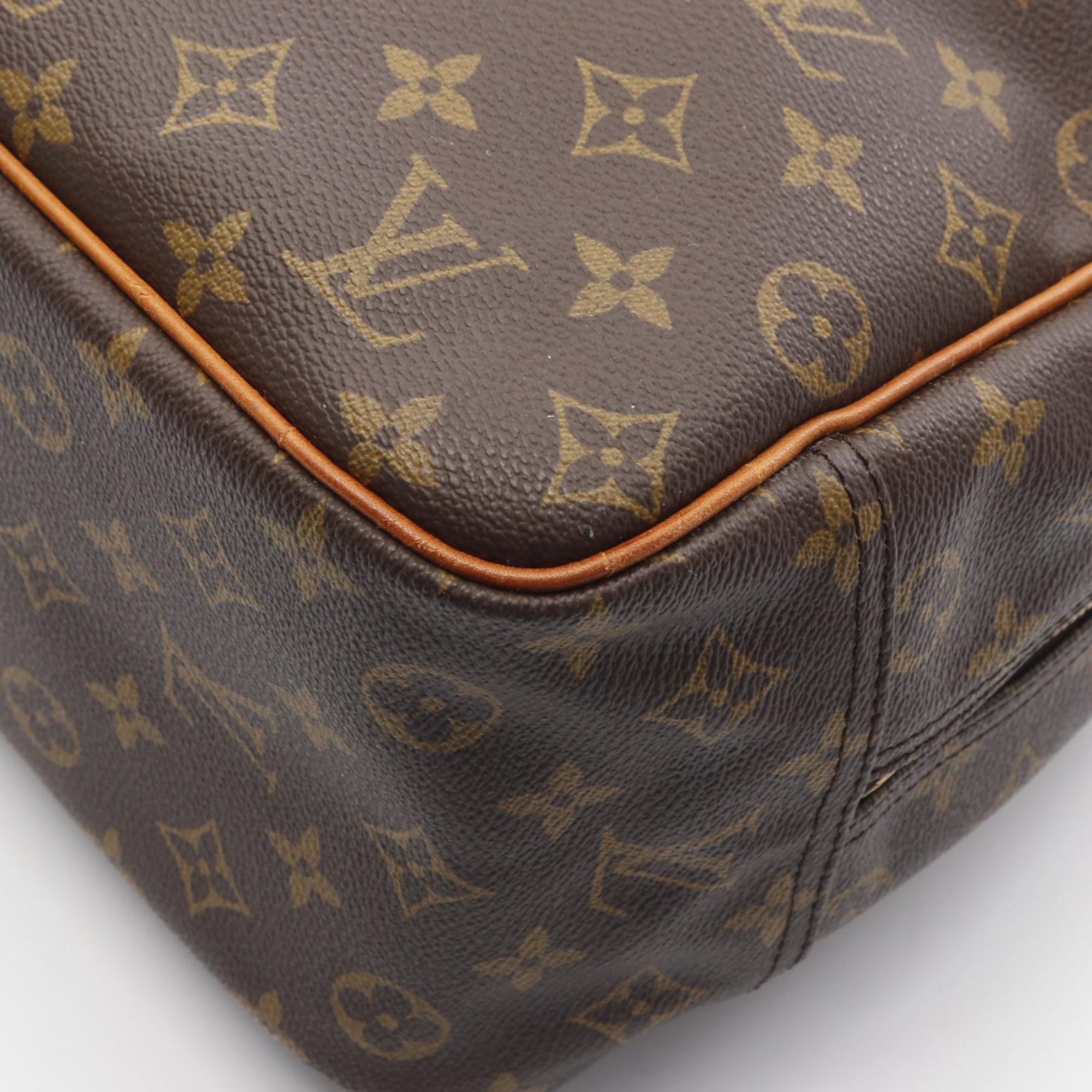 Louis Vuitton Brown Monogram Coated Canvas Handbag
