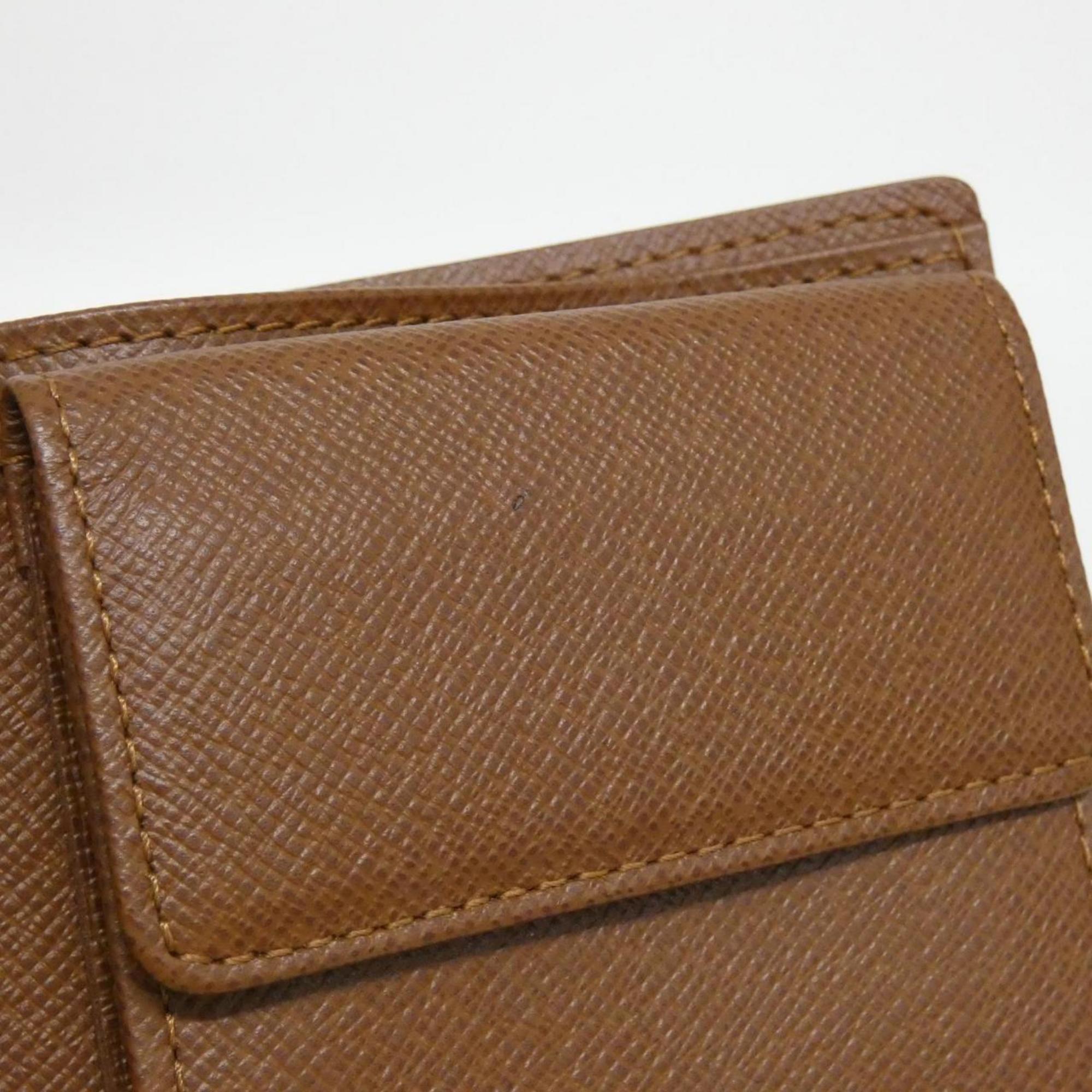 Louis Vuitton Marron Coated Canvas Wallet