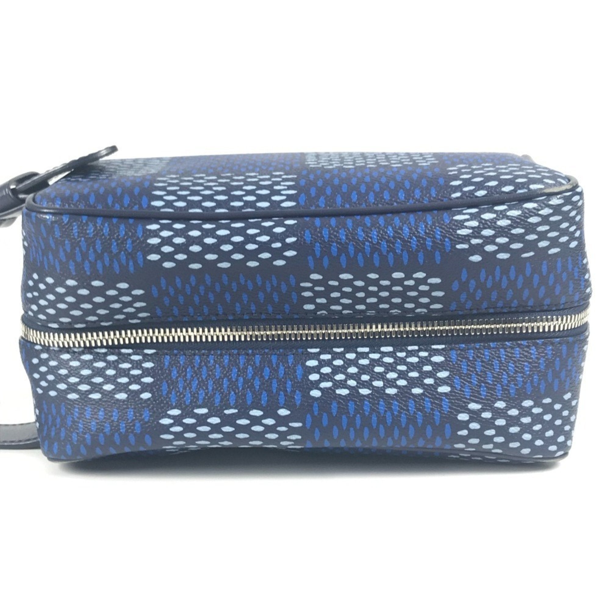 Louis Vuitton Blue Damier Canvas Clutch Bag