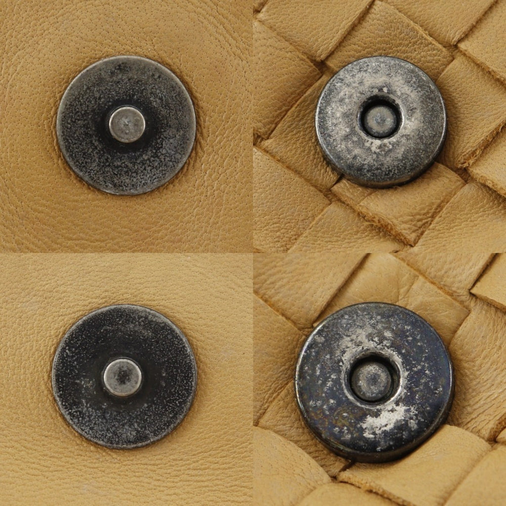 Bottega Veneta Beige Intrecciato Shoulder Bag