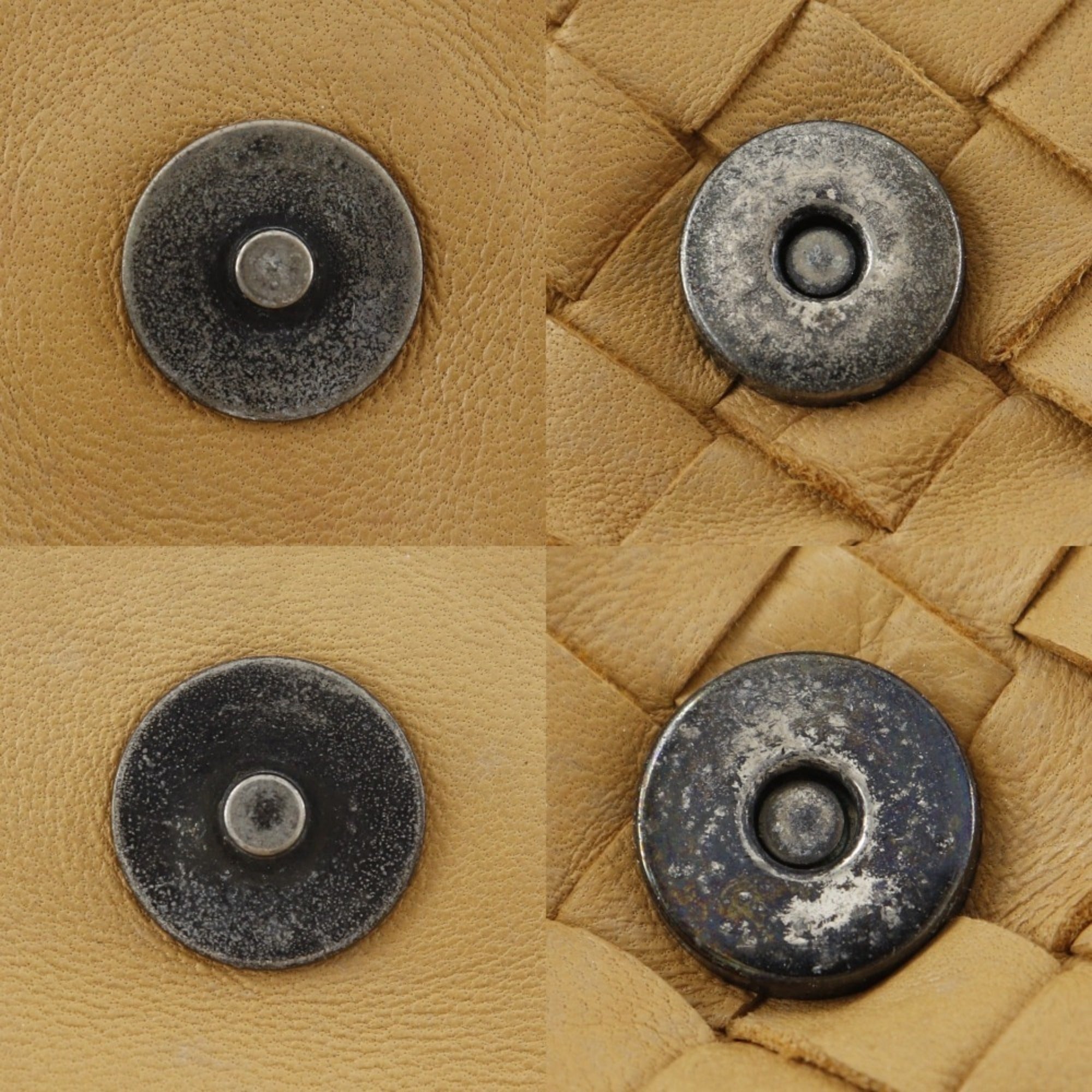Bottega Veneta Beige Intrecciato Shoulder Bag