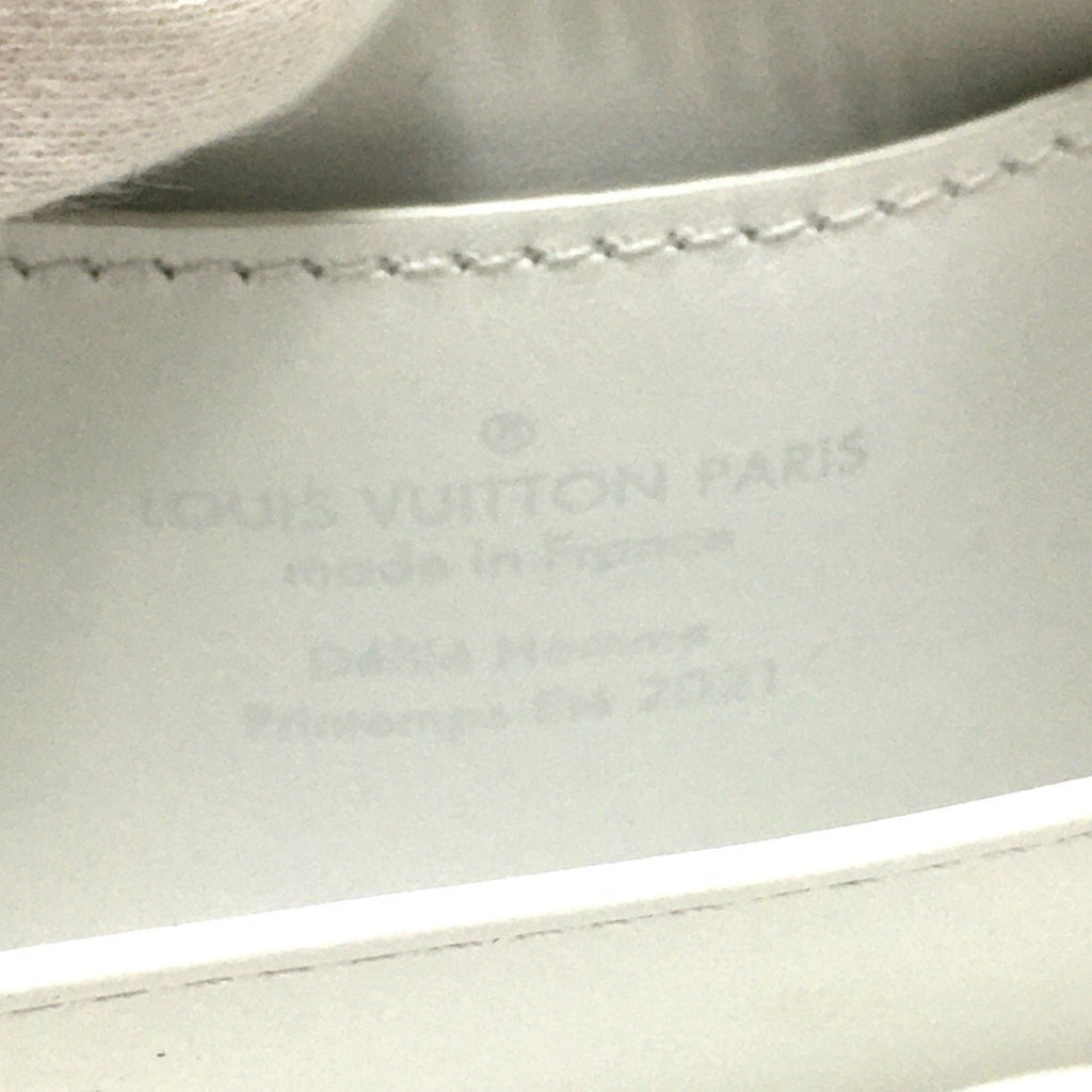 Louis Vuitton Monogram White Leather Coin Purse/Coin Case