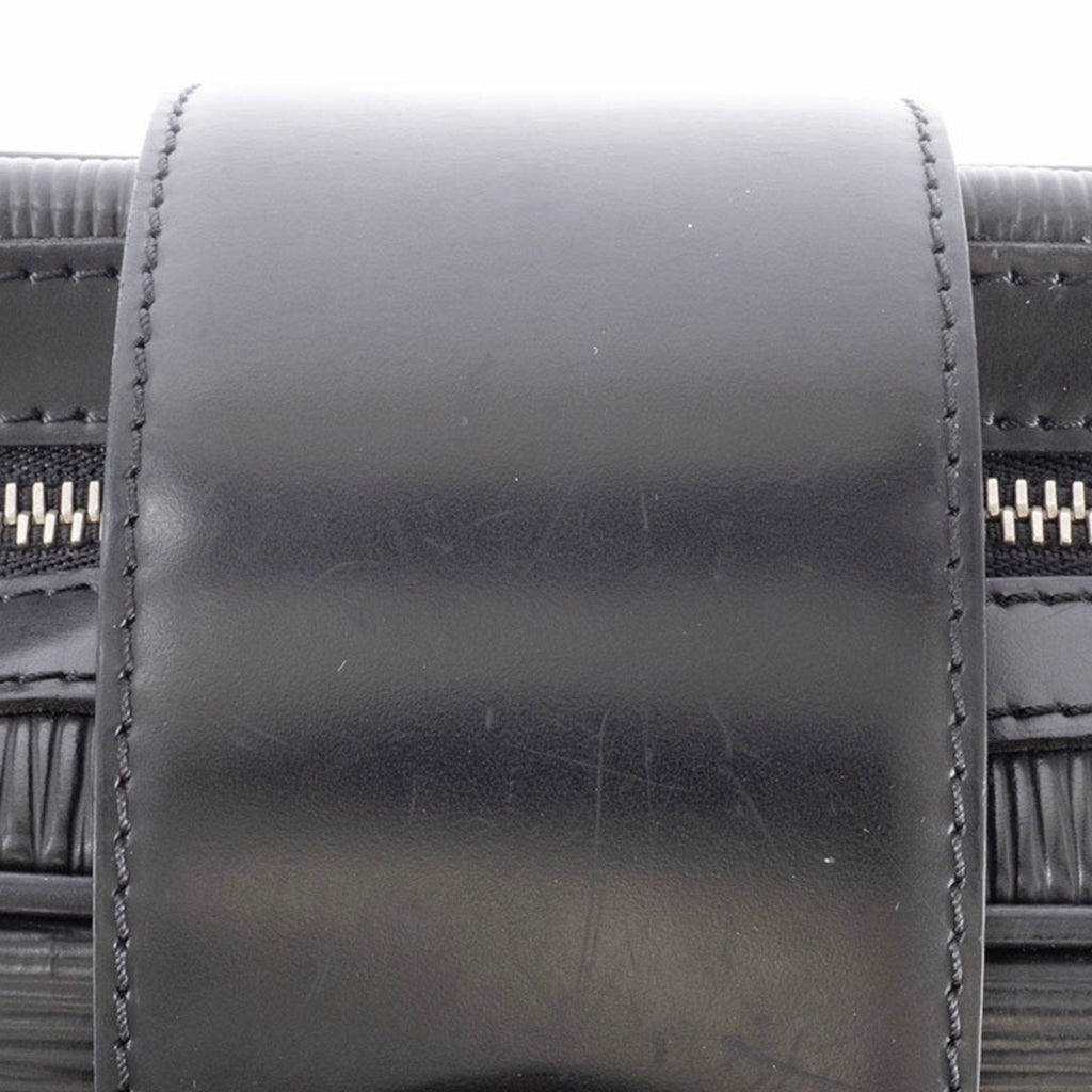 Louis Vuitton Noir Epi Leather Handbag