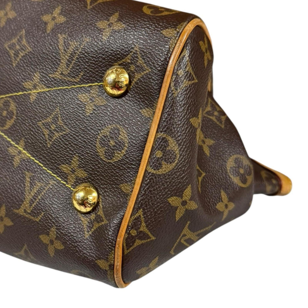 Louis Vuitton Brown Monogram Canvas Handbag
