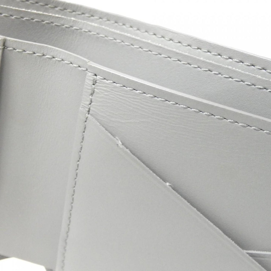 Louis Vuitton Gray Leather Bill Wallet