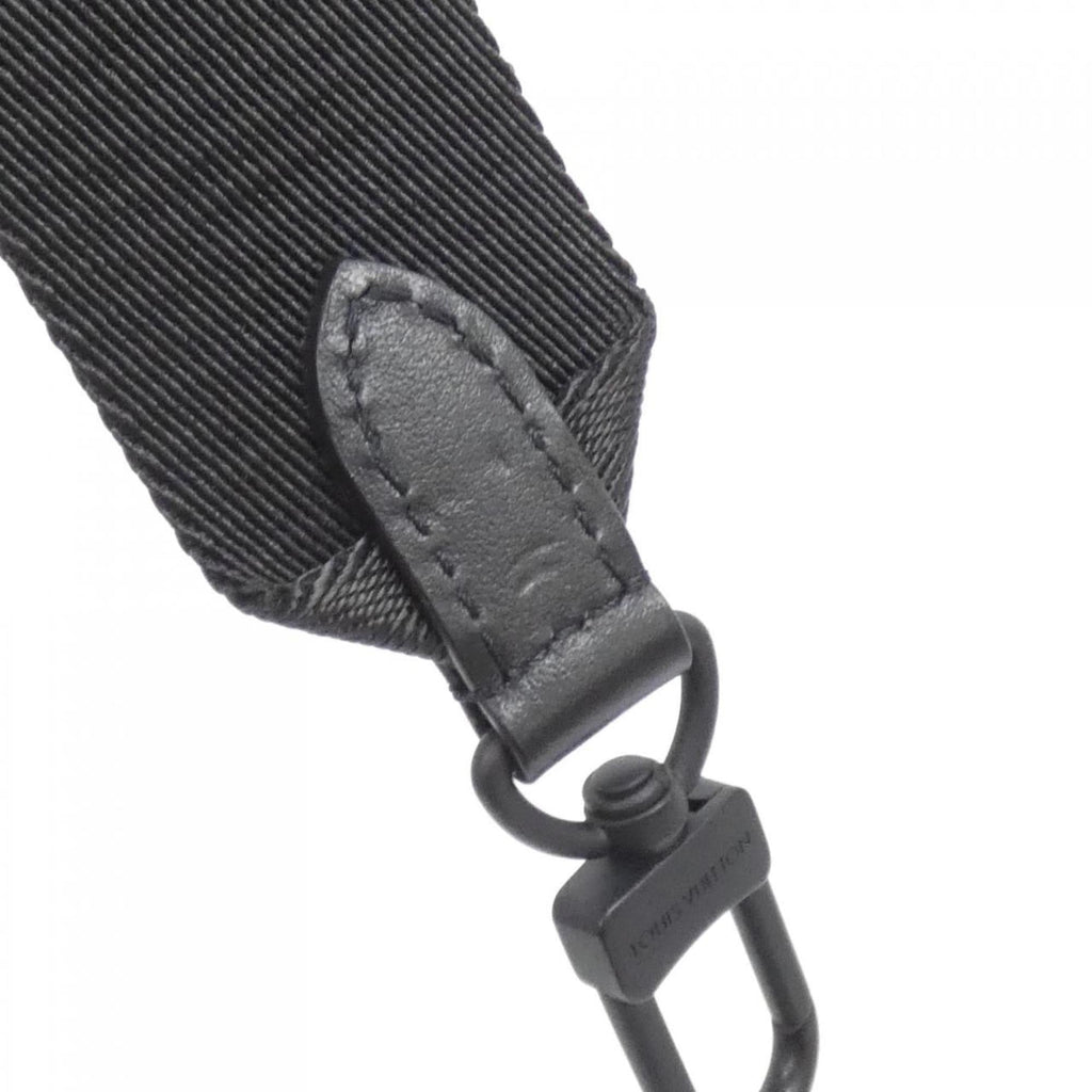 Louis Vuitton Black Leather Shoulder Bag