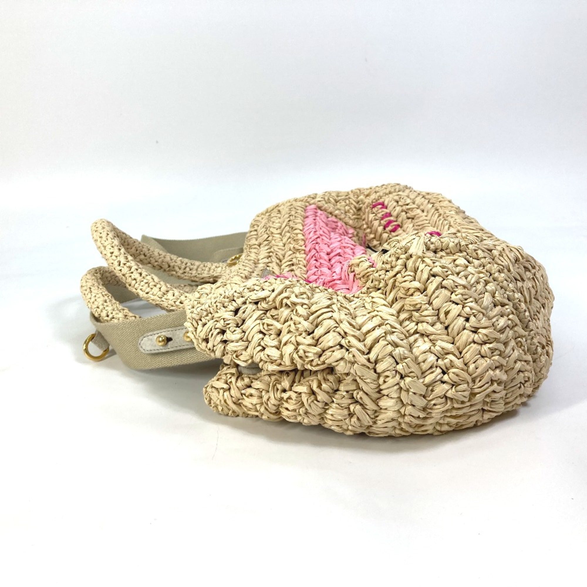 Prada Beige Cloth Handbag