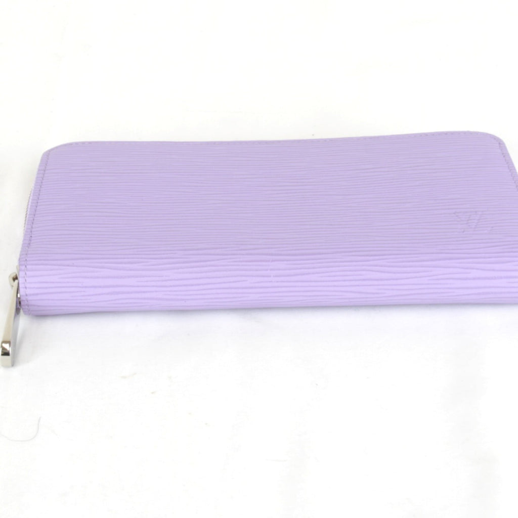 Louis Vuitton Purple Epi Leather Long Wallet