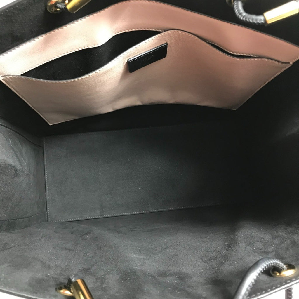 Fendi Pink Leather Tote Bag