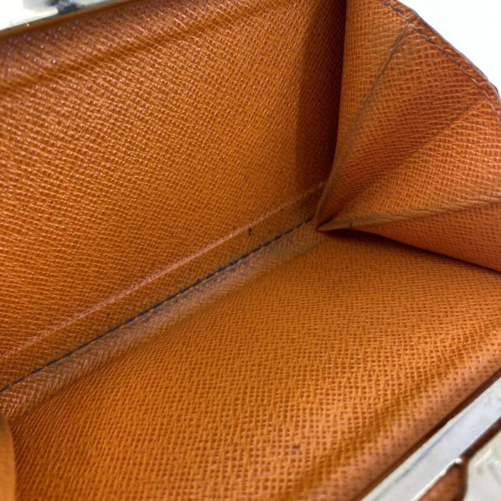 Louis Vuitton Epi Orange Epi Leather Wallet