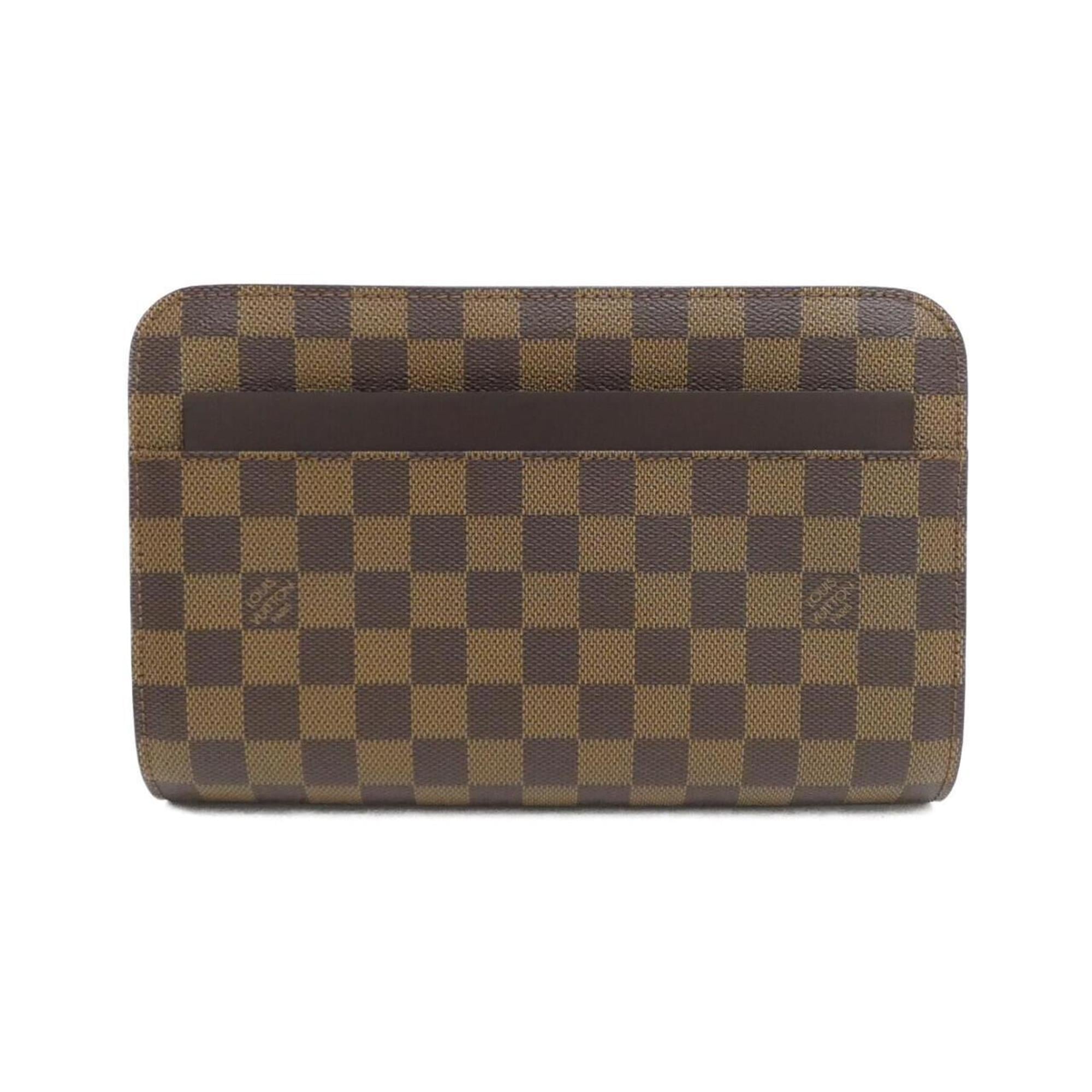 Louis Vuitton Damier Ebene Coated Canvas Handbag