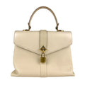 Louis Vuitton Light Beige Leather Handbag Shoulder Bag