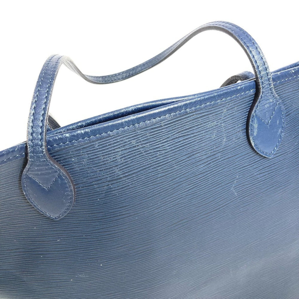 Louis Vuitton Epi Navy Epi Leather Shoulder Bag Tote Bag