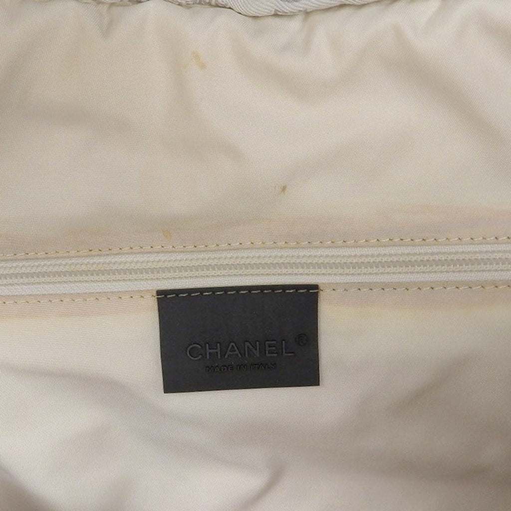 Chanel Black Nylon Boston Bag