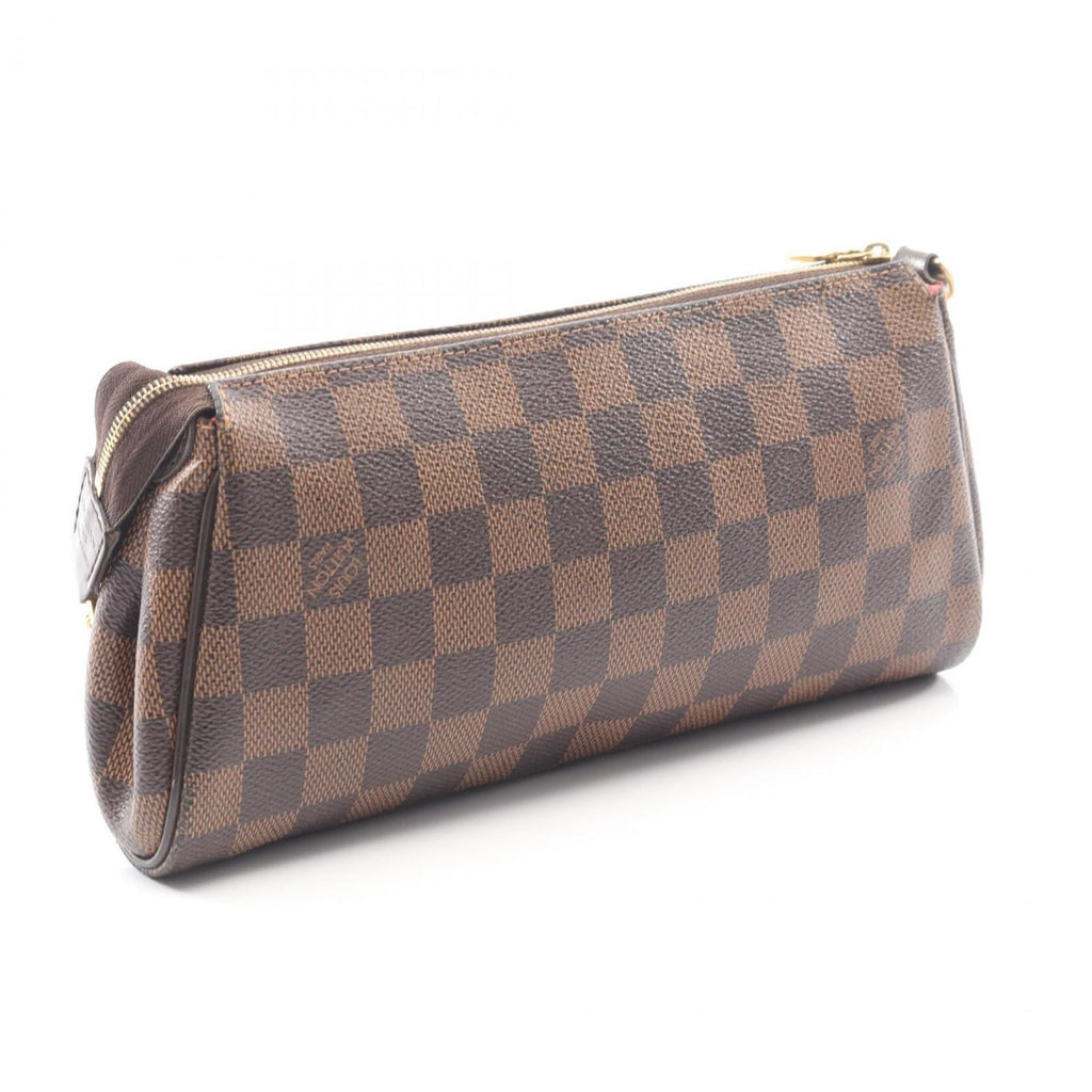 Louis Vuitton Brown Ebene Coated Canvas Leather Handbag