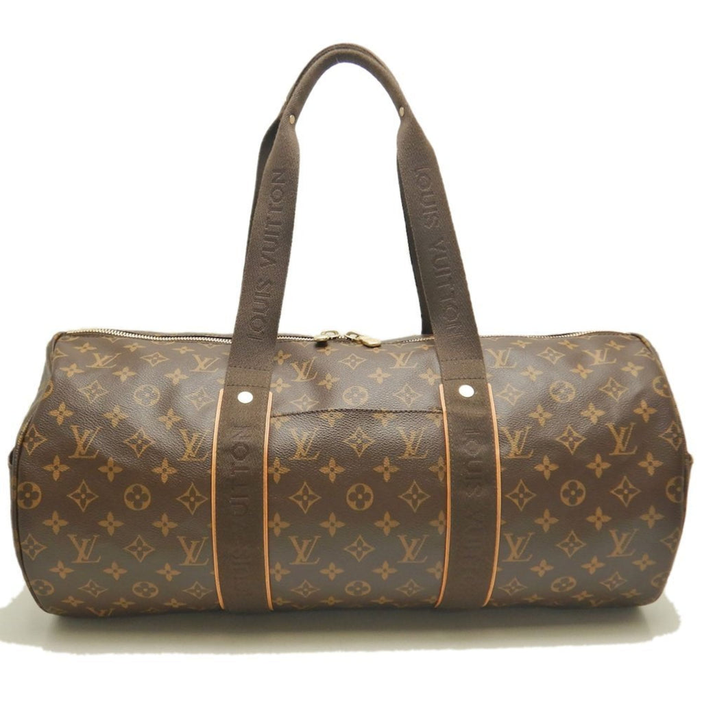 Louis Vuitton Monogram Brown Pvc Boston Bag