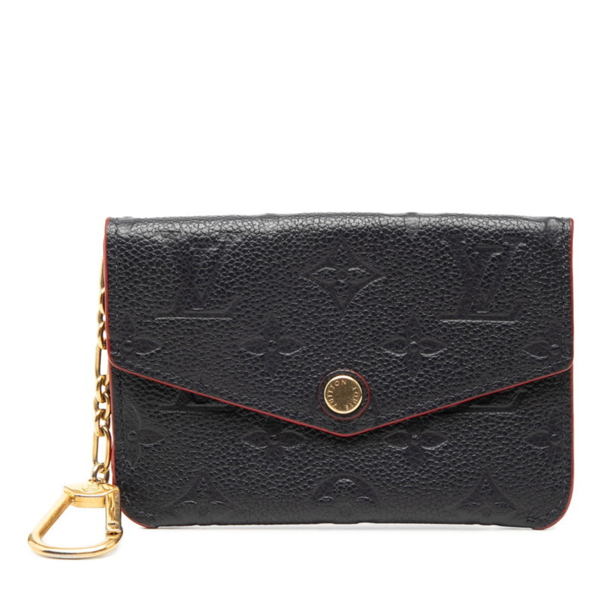Louis Vuitton Marine Rouge Monogram Navy Red Color Leather Pouch