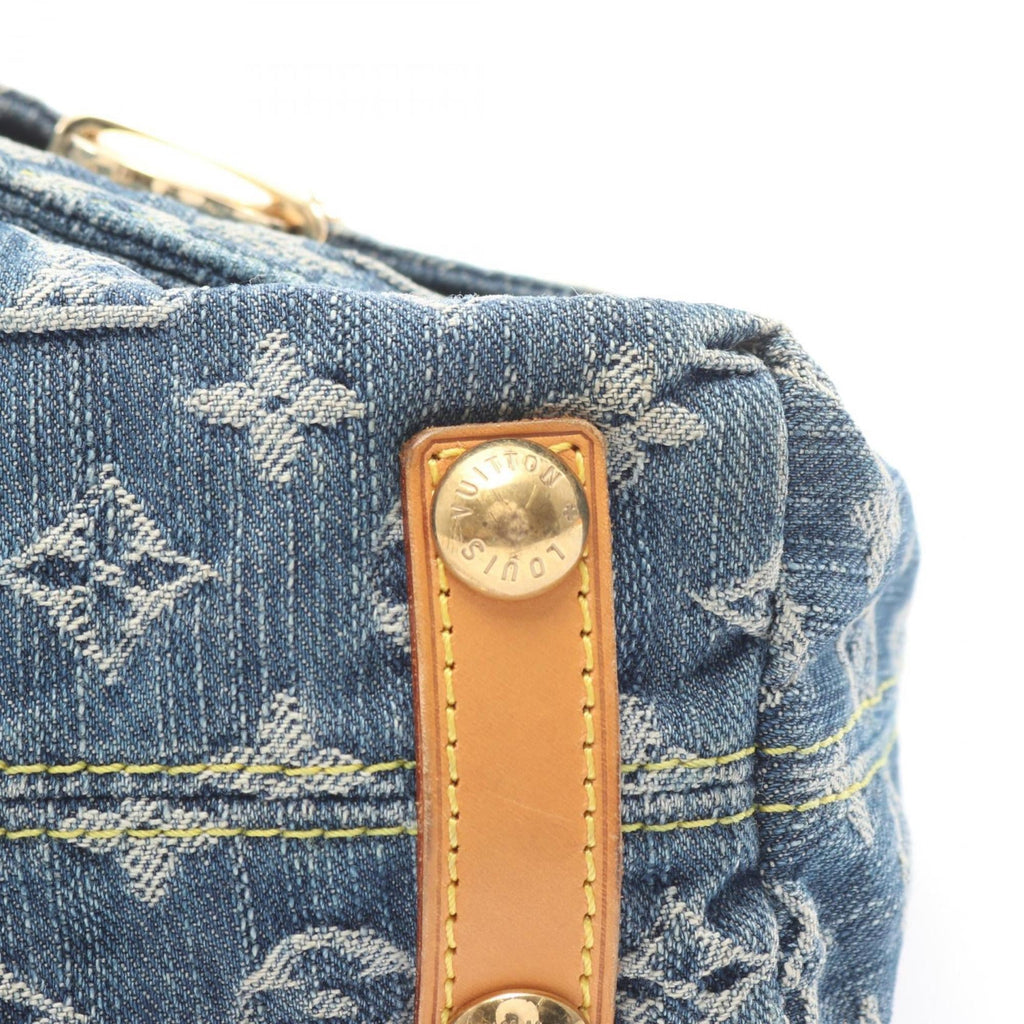 Louis Vuitton Blue Monogram Denim Handbag Shoulder Bag