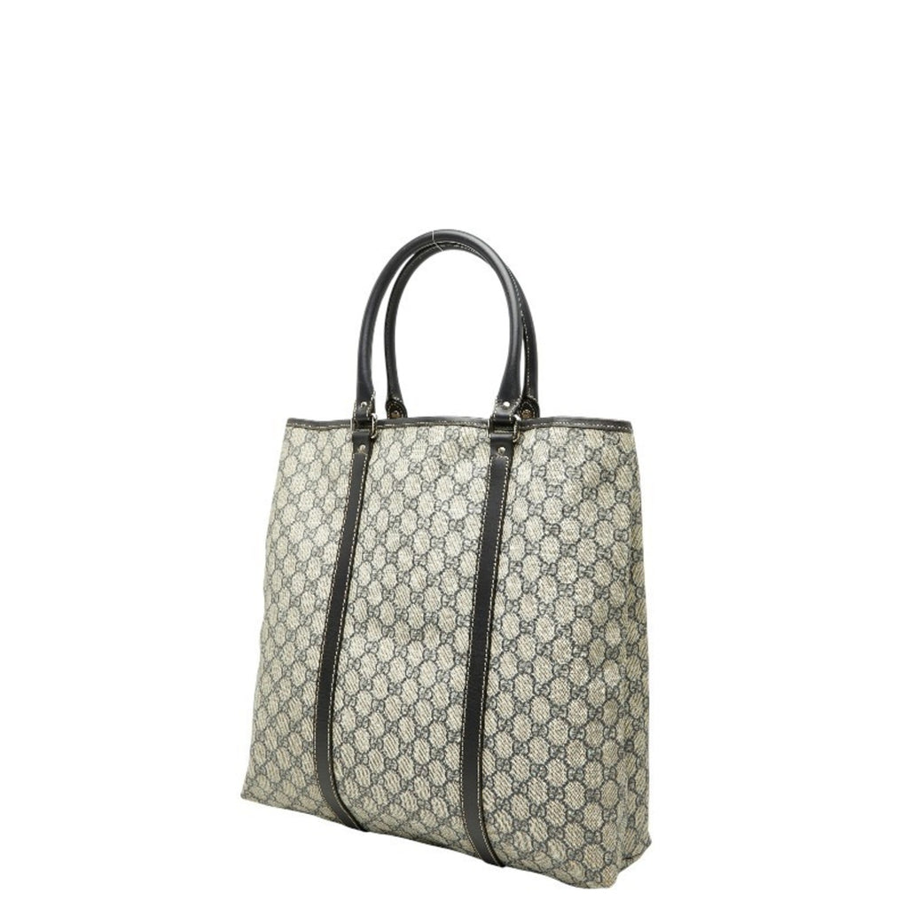 Gucci Beige Pvc Leather Tote Bag (Pre-Owned)
