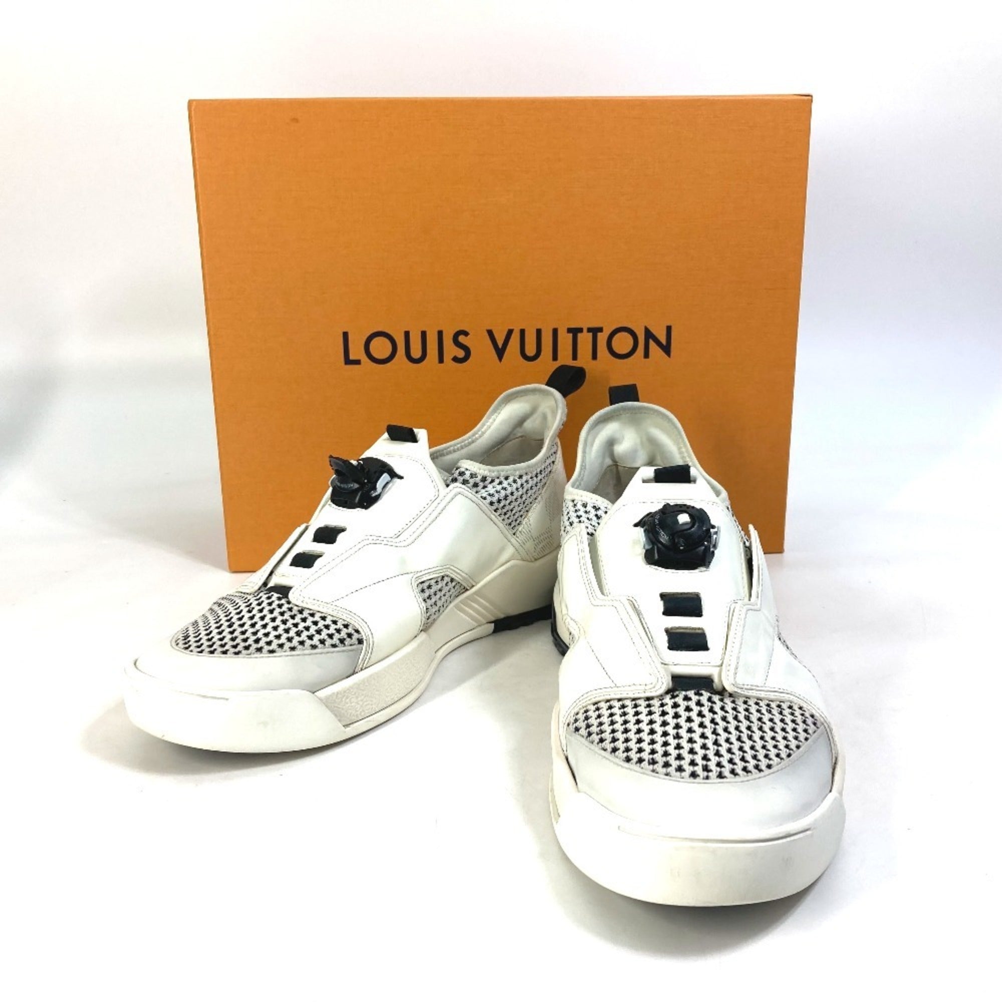 Louis Vuitton Black White Sneakers