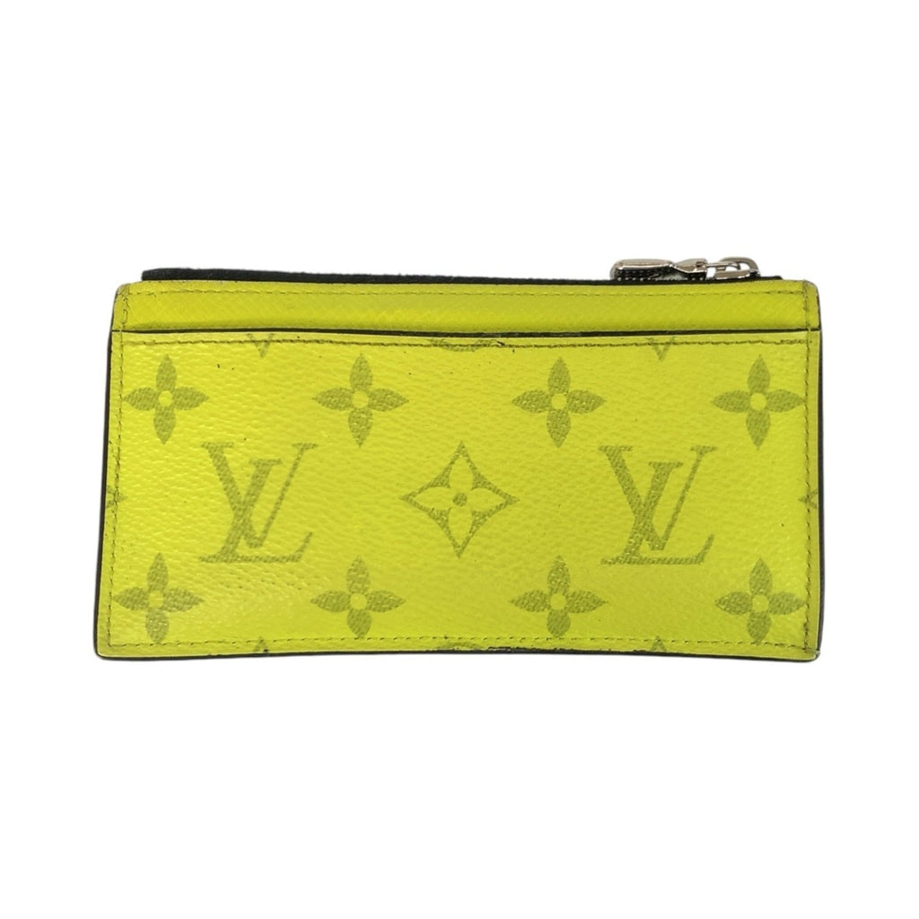 Louis Vuitton Taigarama Jaune Yellow Pvc Coin Purse/Coin Case