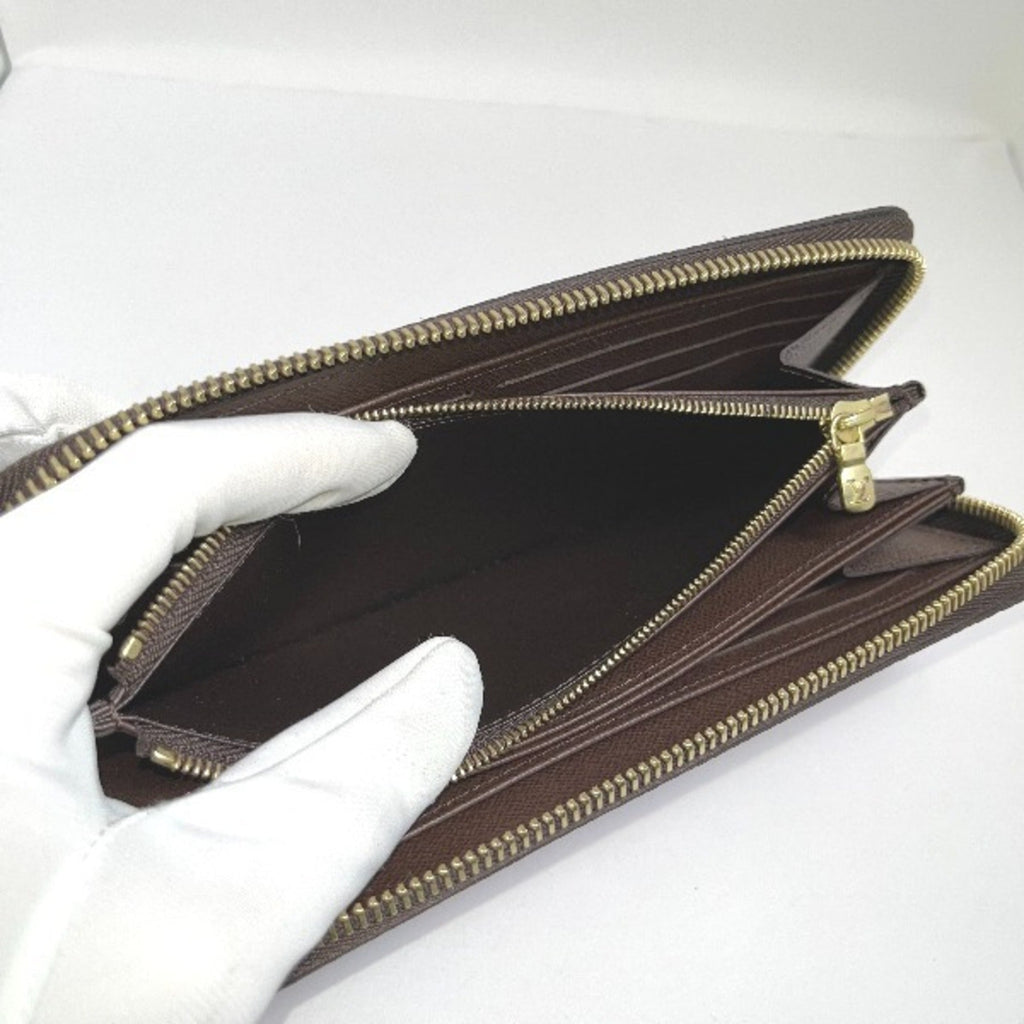 Louis Vuitton Brown Damier Canvas Long Wallet