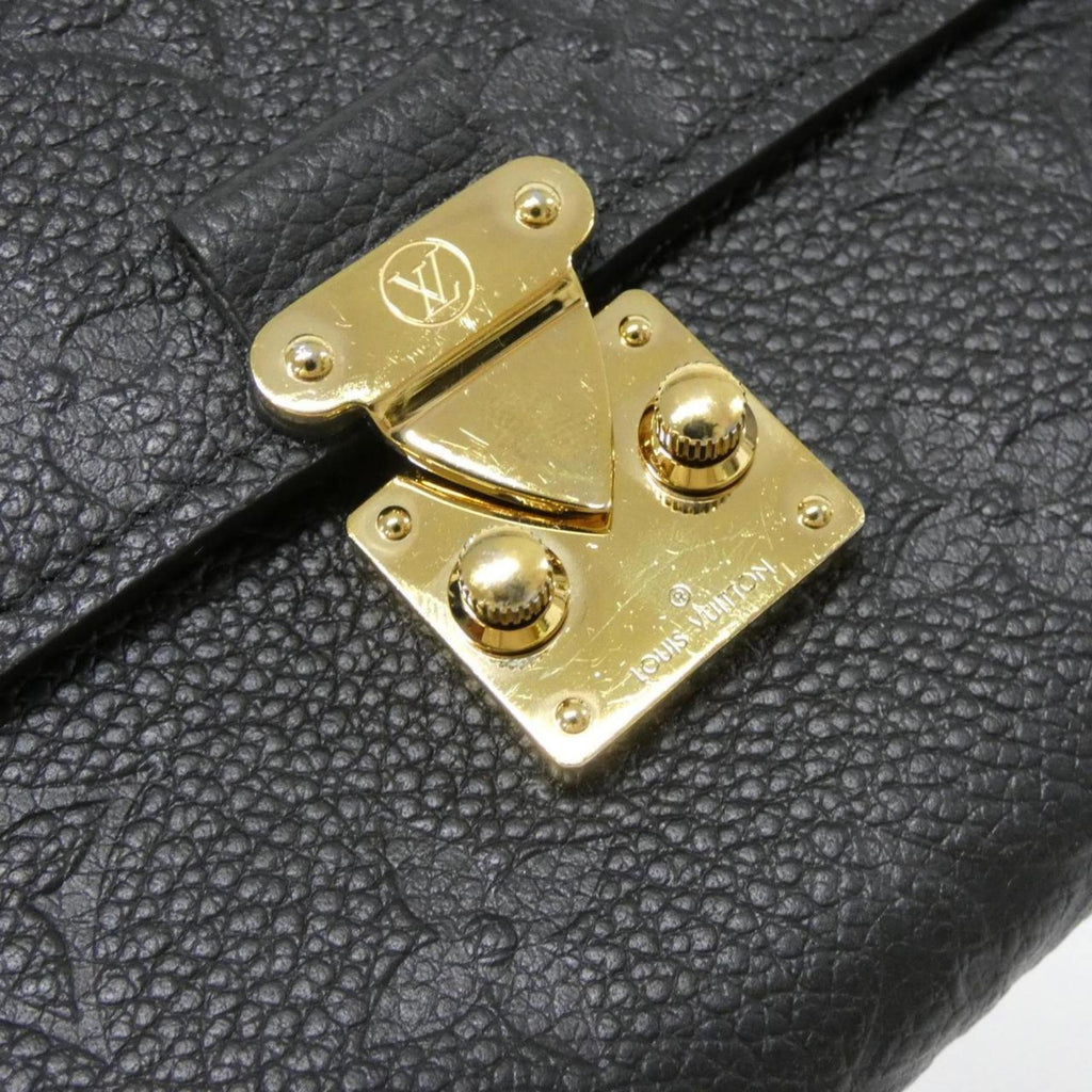 Louis Vuitton Black Monogram Empreinte Long Wallet