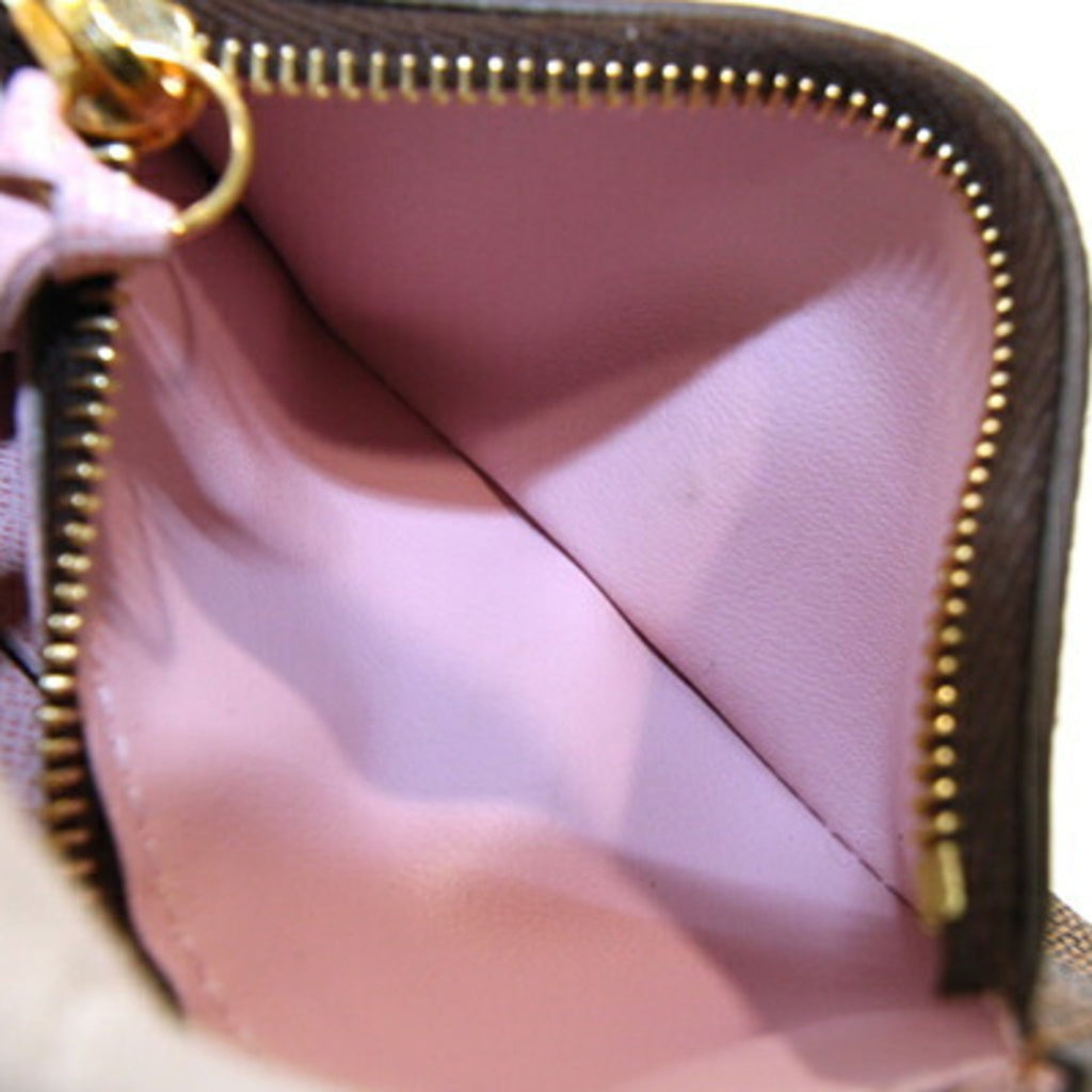 Louis Vuitton Damier Canvas Rose Ballerine Coin Purse/Coin Case
